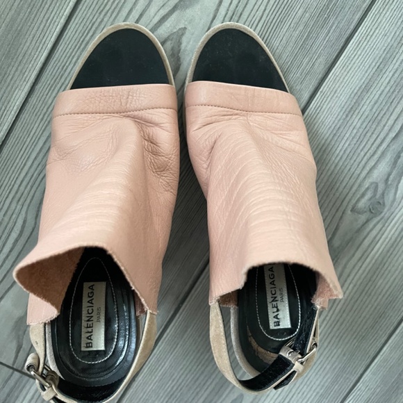 Balenciaga hells slingback sandals leather 38 - Picture 4 of 12